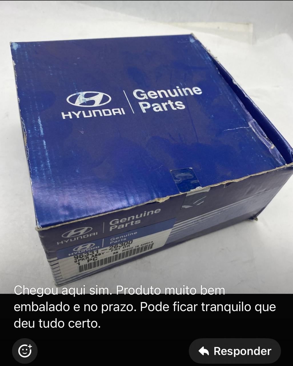 Peça recebida pelo cliente